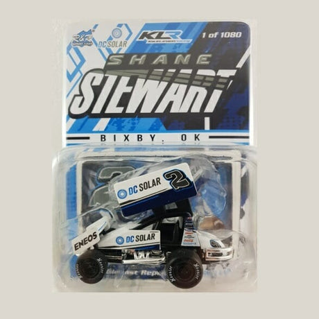R & R Sprint Cars RR641807 - 1/64 Scale Shane Stewart DC Solar / KLR Sprint Car Diecast Scale Model Replica