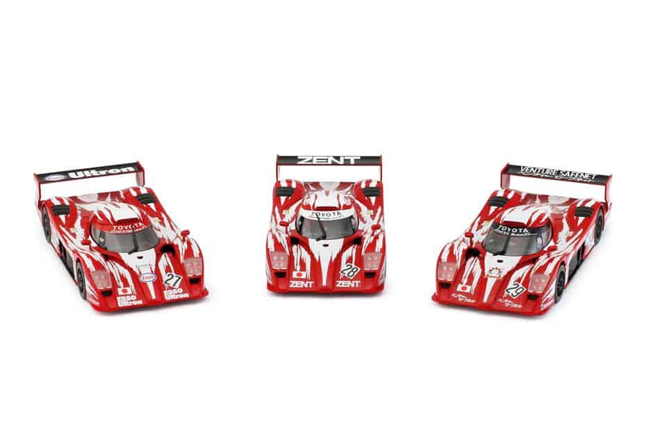 Revo Slot RS0060 TOYOTA GT1 3-PACK 1:32 SCALE SLOT CARS