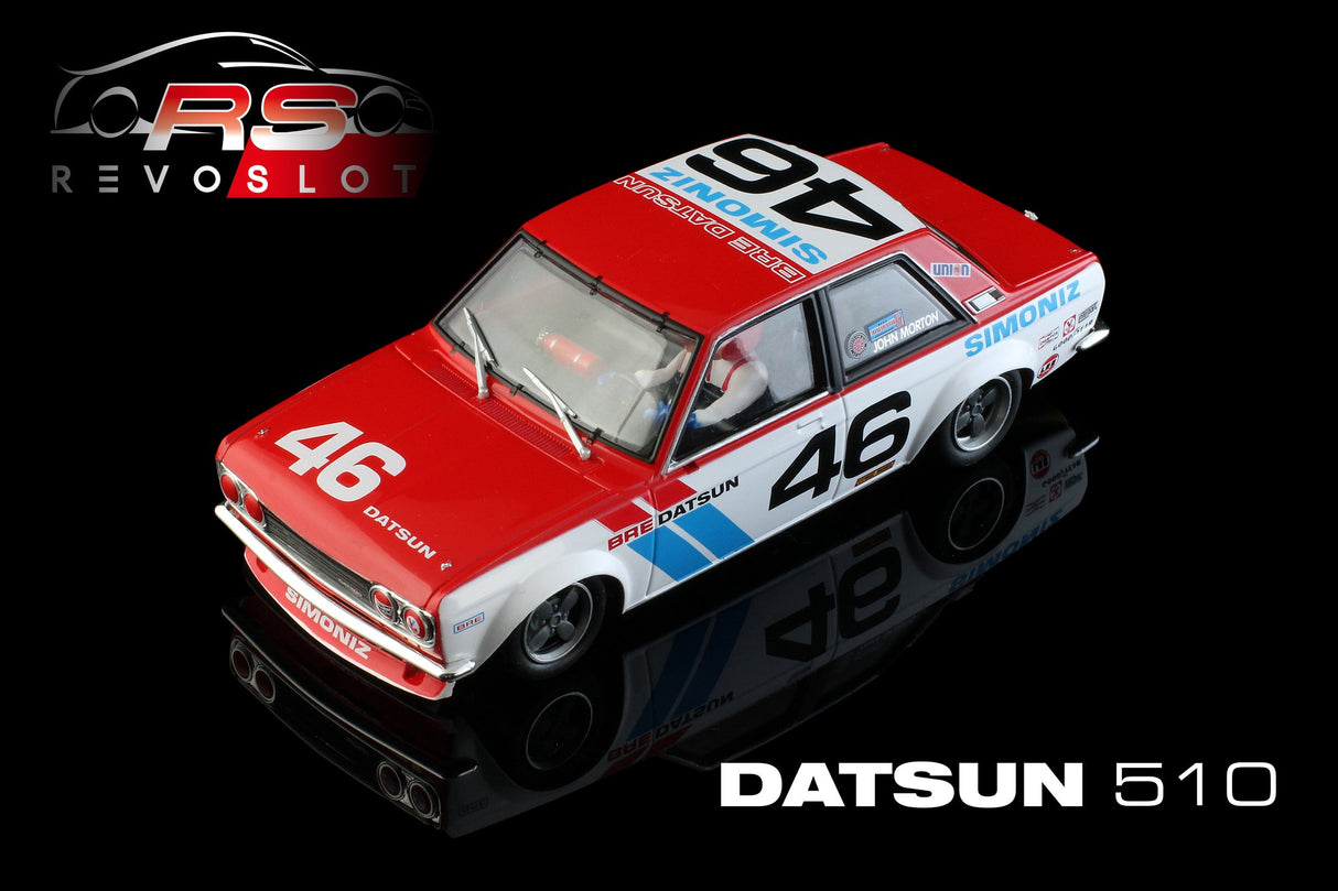 Revo Slot RS0201 – 1/32 Scale DATSUN 510 BRE #46 SCCA TRANSAM 1972 John Morton