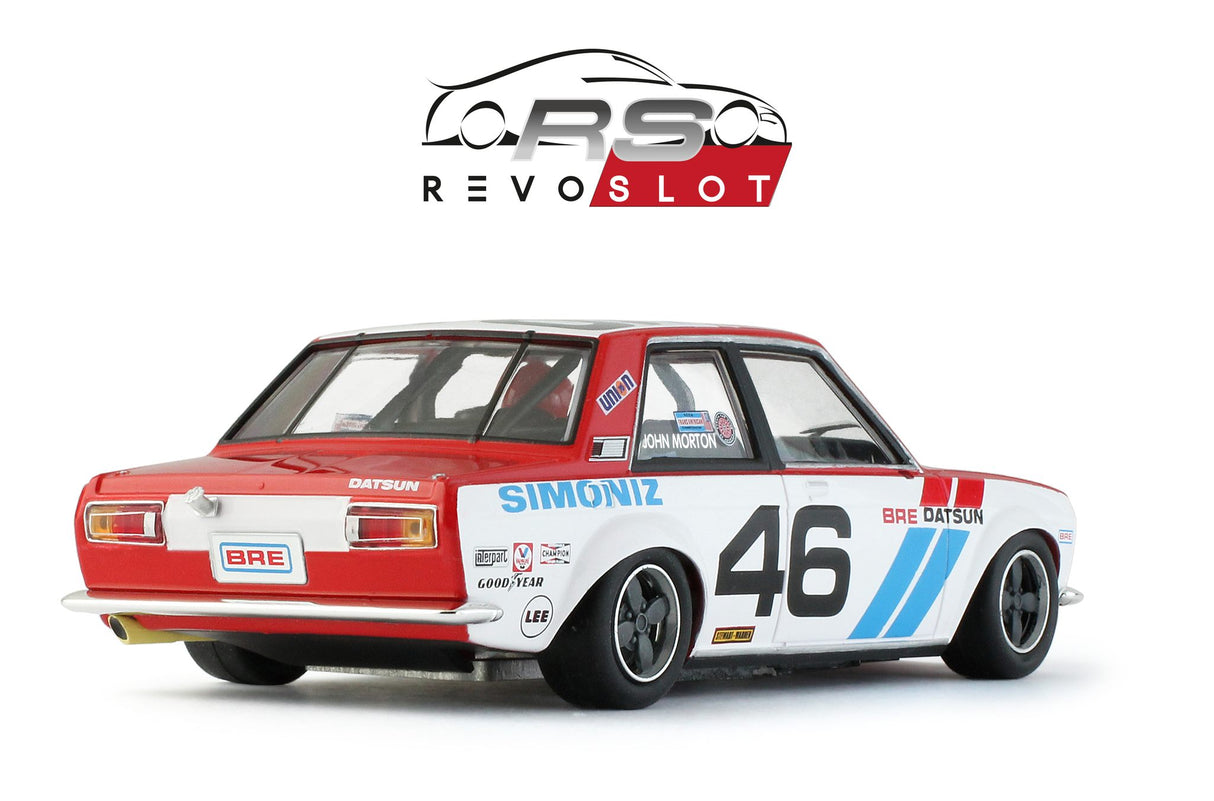 Revo Slot RS0201 – 1/32 Scale DATSUN 510 BRE #46 SCCA TRANSAM 1972 John Morton