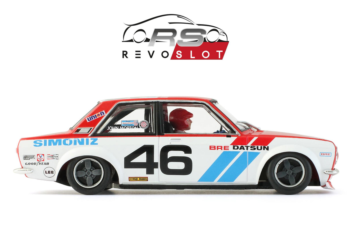 Revo Slot RS0201 – 1/32 Scale DATSUN 510 BRE #46 SCCA TRANSAM 1972 John Morton