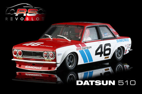 Revo Slot RS0201 – 1/32 Scale DATSUN 510 BRE #46 SCCA TRANSAM 1972 John Morton