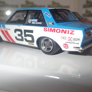 Revo Slot RS0202 – 1/32 Scale DATSUN 510 TWIN SET #35 & #46 SCCA TRANSAM 1972 Mike Downs & John Morton