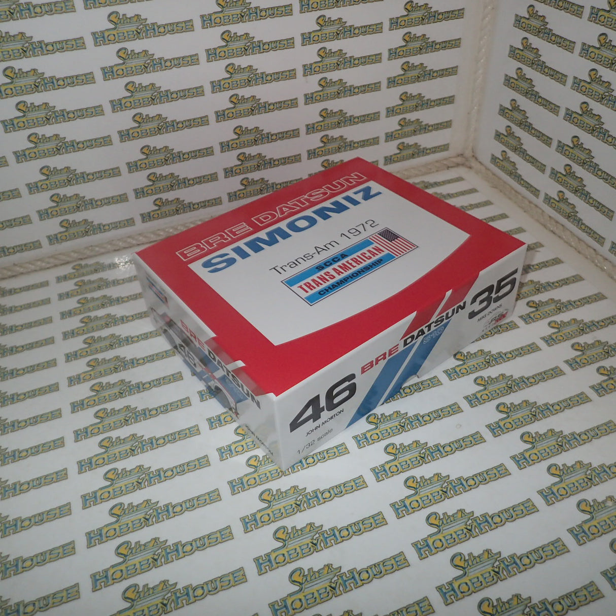 Revo Slot RS0202 – 1/32 Scale DATSUN 510 TWIN SET #35 & #46 SCCA TRANSAM 1972 Mike Downs & John Morton