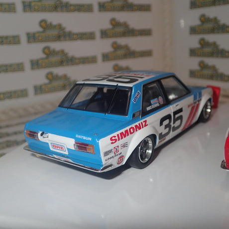 Revo Slot RS0202 – 1/32 Scale DATSUN 510 TWIN SET #35 & #46 SCCA TRANSAM 1972 Mike Downs & John Morton