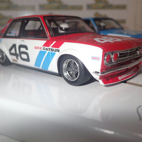 Revo Slot RS0202 – 1/32 Scale DATSUN 510 TWIN SET #35 & #46 SCCA TRANSAM 1972 Mike Downs & John Morton