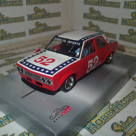 Revo Slot RS0203 – 1/32 Scale DATSUN 510 #52 SCCA 1974 Harry Stewart’s