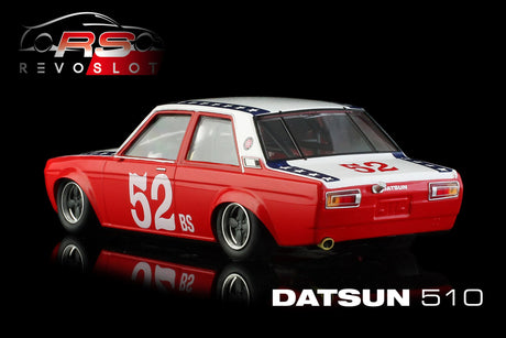 Revo Slot RS0203 – 1/32 Scale DATSUN 510 #52 SCCA 1974 Harry Stewart’s