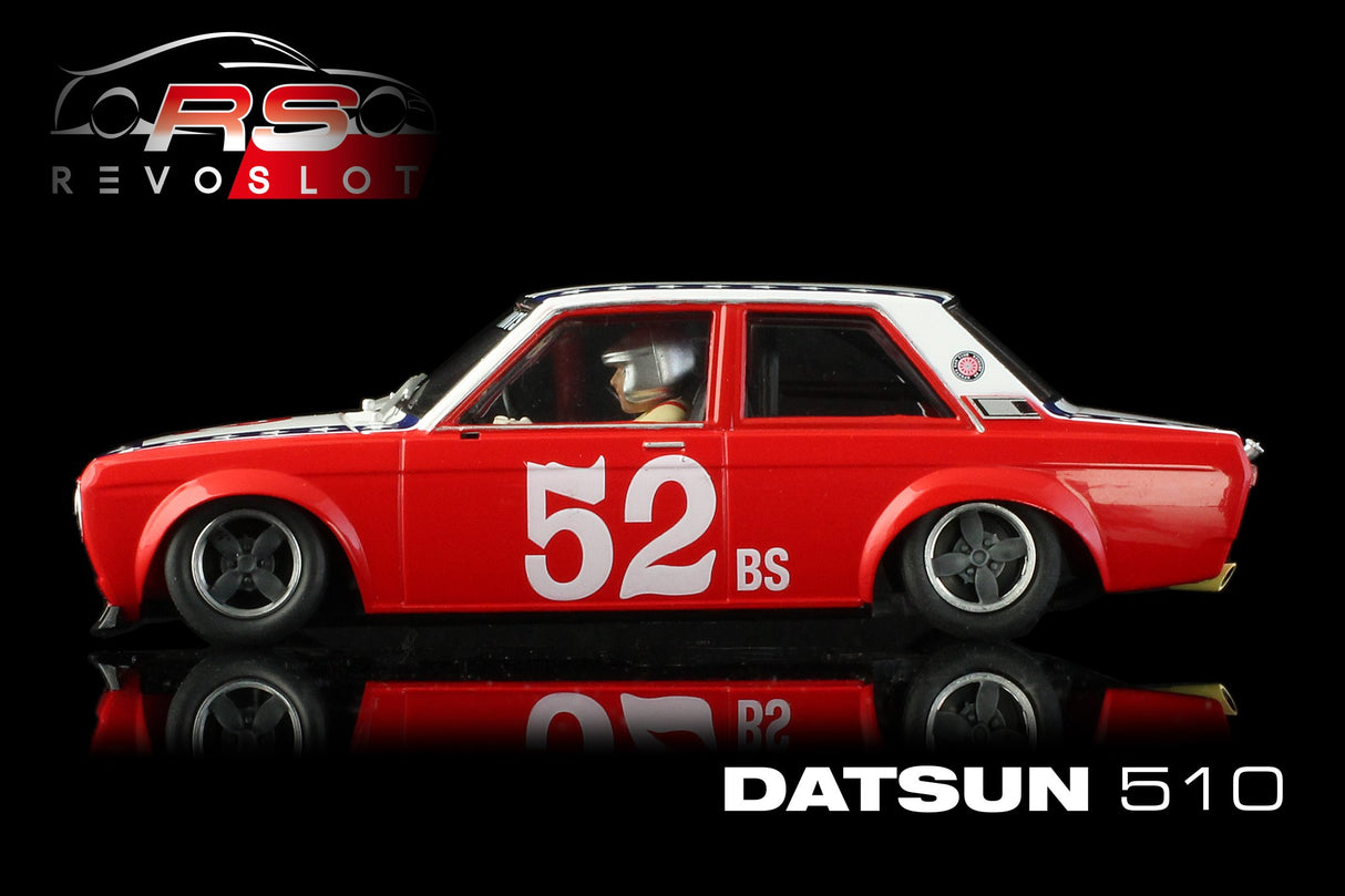 Revo Slot RS0203 – 1/32 Scale DATSUN 510 #52 SCCA 1974 Harry Stewart’s