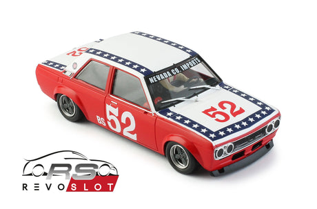 Revo Slot RS0203 – 1/32 Scale DATSUN 510 #52 SCCA 1974 Harry Stewart’s
