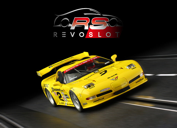 Revo Slot RS0215 – 1/32 Scale CORVETTE C5-R #2 TEAM CORVETTE RACING (USA) WINNER 24H DAYTONA 2001