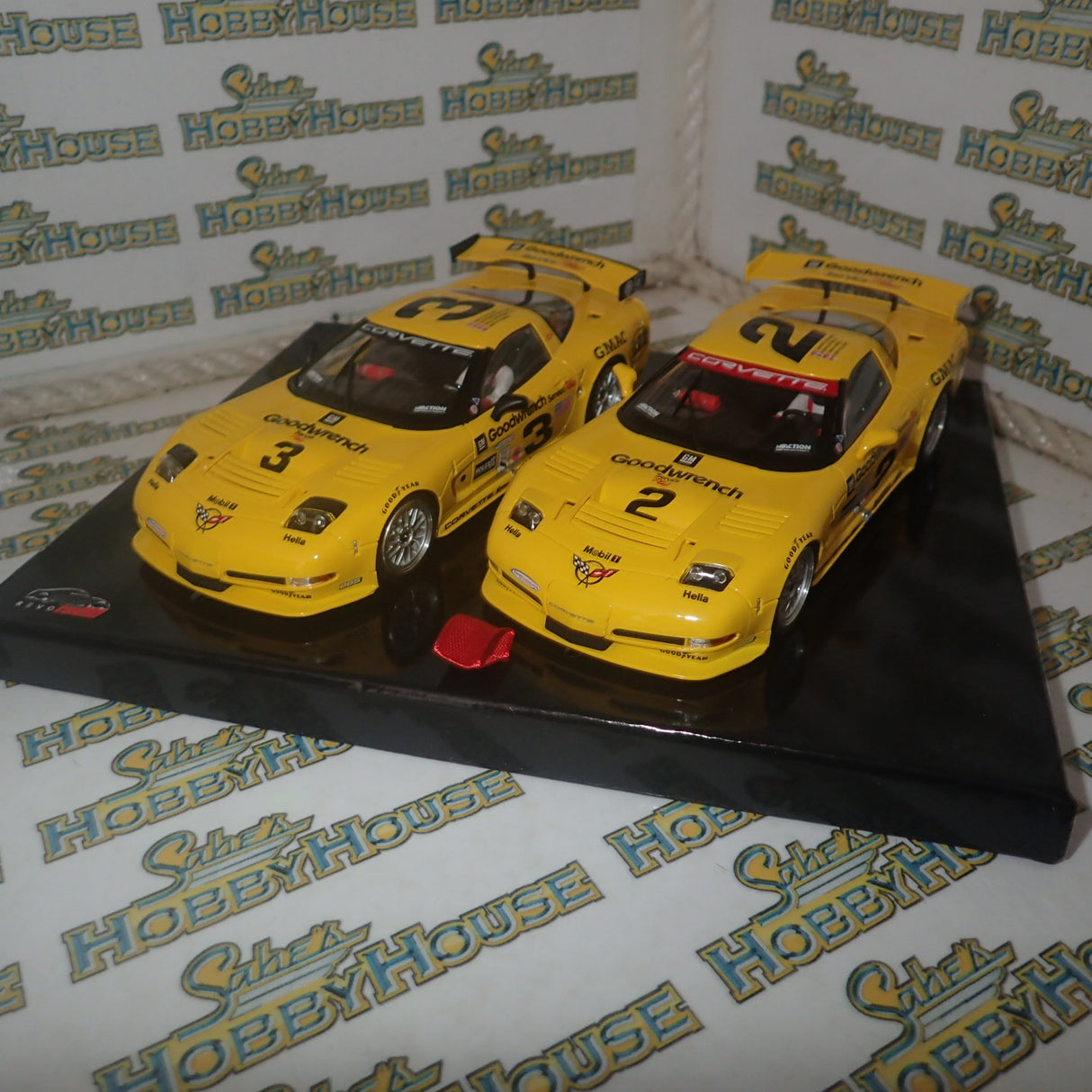 RevoSlot RS0217 - Chevrolet Corvette C5-R Daytona 201 Twin Pack 1:32 slot cars