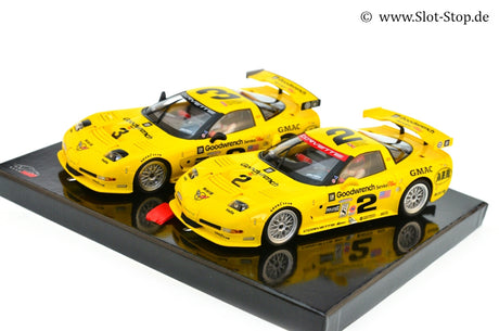 RevoSlot RS0217 - Chevrolet Corvette C5-R Daytona 201 Twin Pack 1:32 slot cars