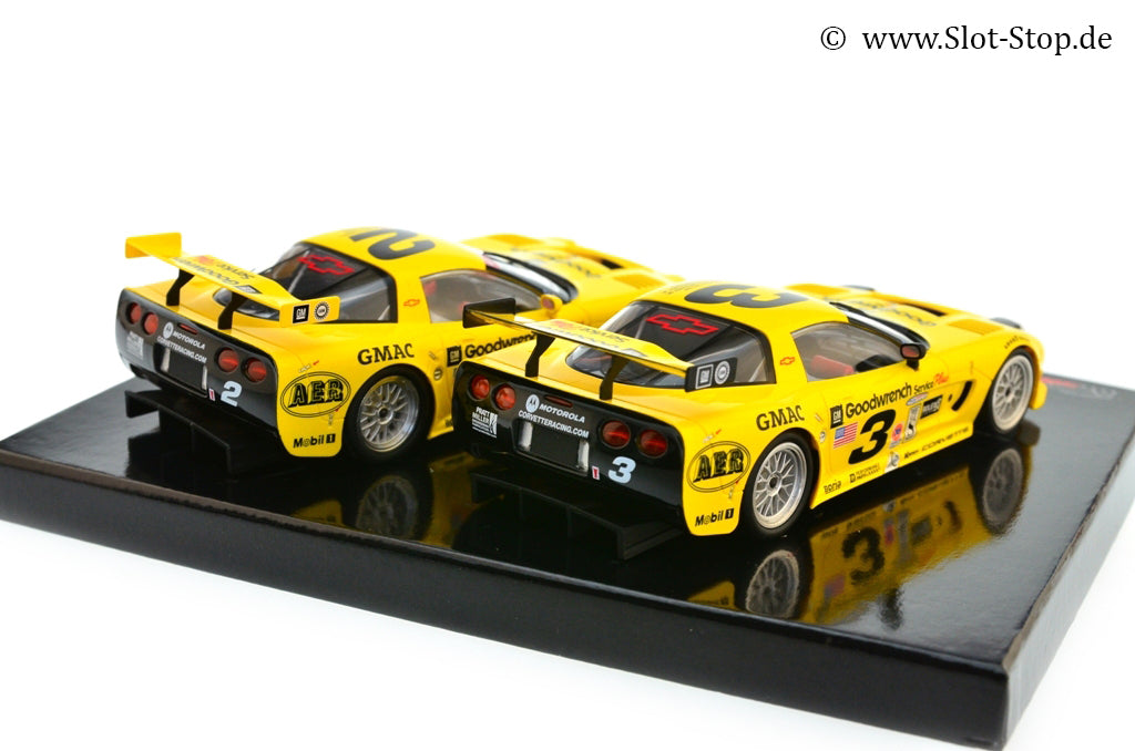 RevoSlot RS0217 - Chevrolet Corvette C5-R Daytona 201 Twin Pack 1:32 slot cars