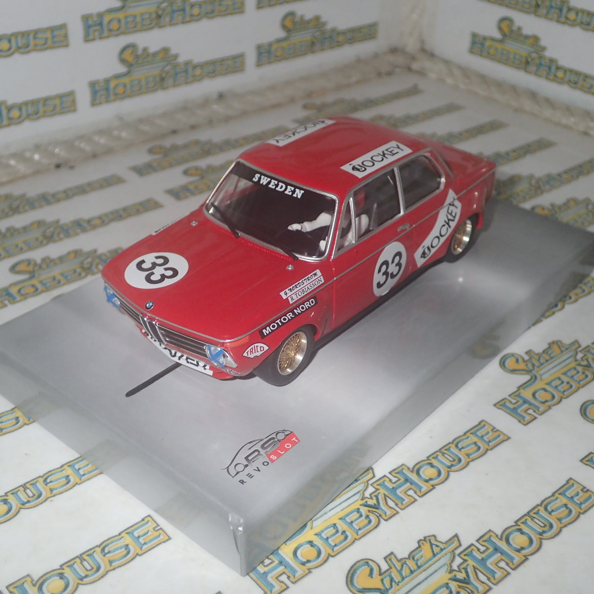 Revo Slot RS096 – 1/32 Scale BMW 2002 No.33 Jockey 6h Nurburgring 1972