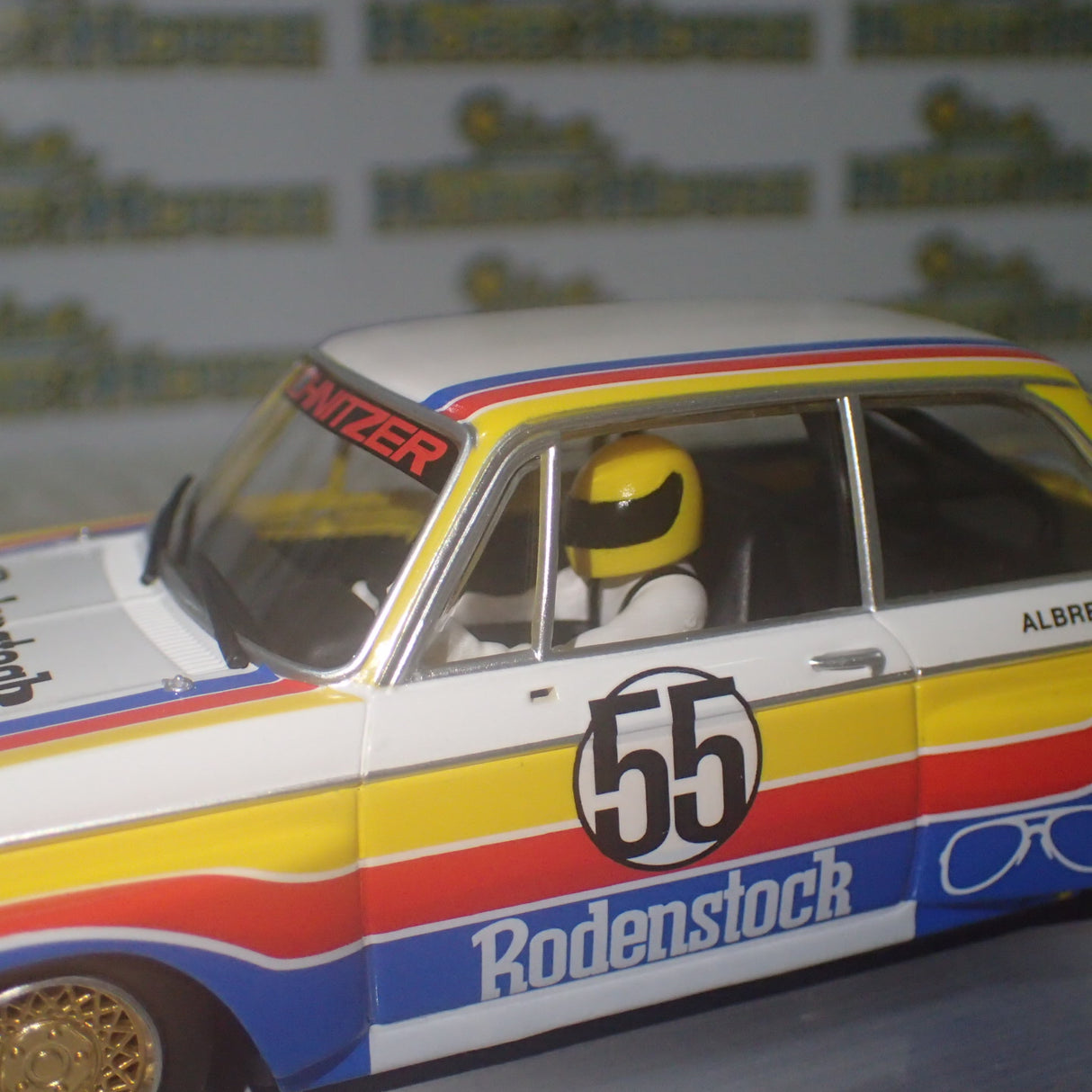 Revo Slot RS097 – 1/32 Scale BMW 2002 Schnitzer Rodenstock No.55