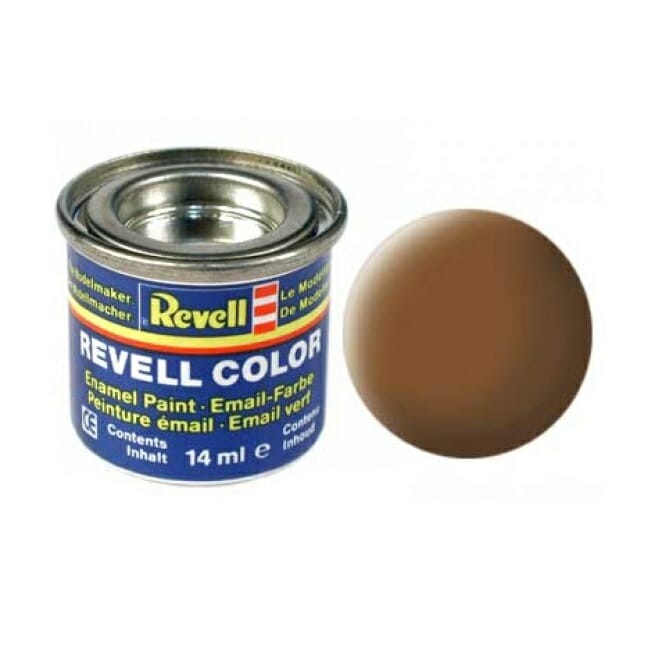 Revell #82 - 14ml Dark-Earth Matt enamel paint
