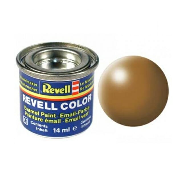 Revell #382 - 14ml Wood Brown Silk enamel paint