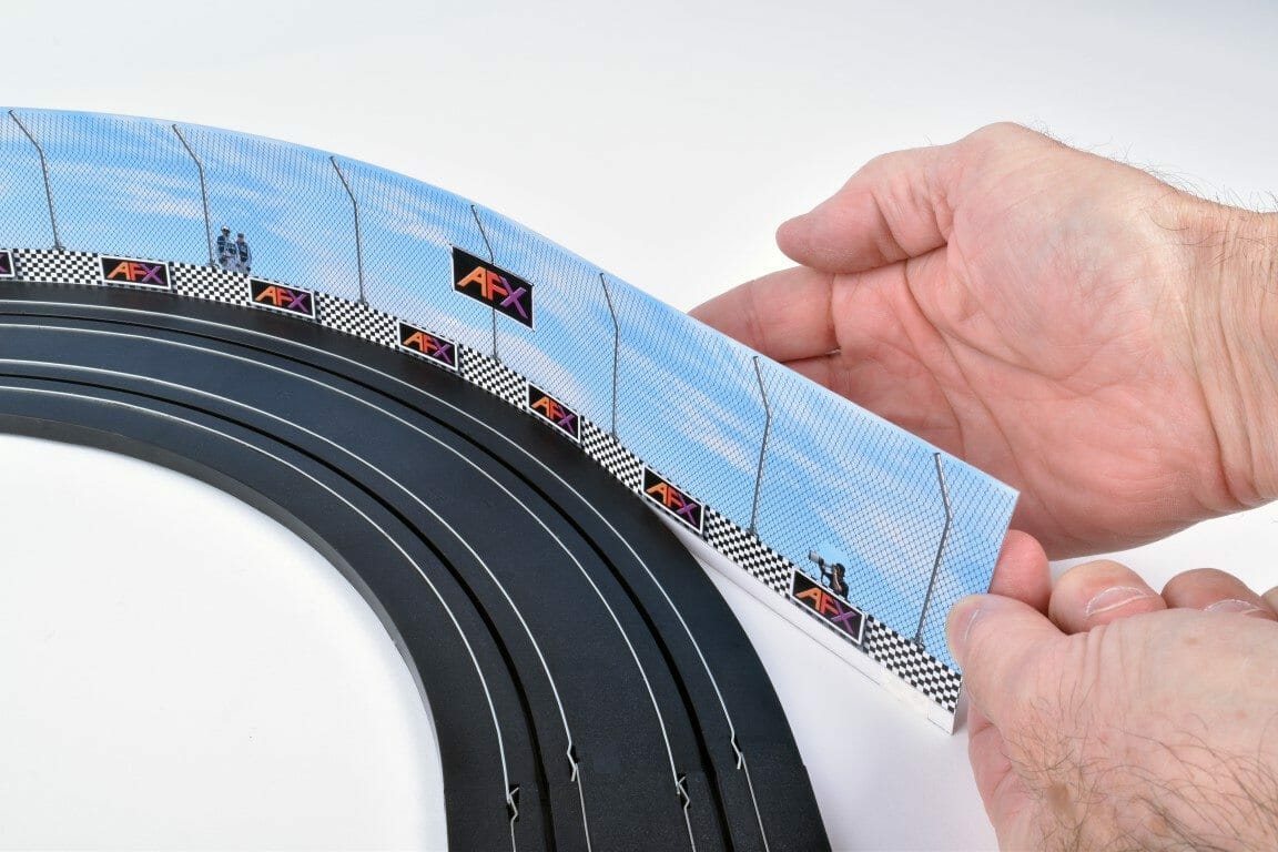 AFX - 1/64 Scale - AX1071 AFX Race Barrier ( 3 IN A PACK )