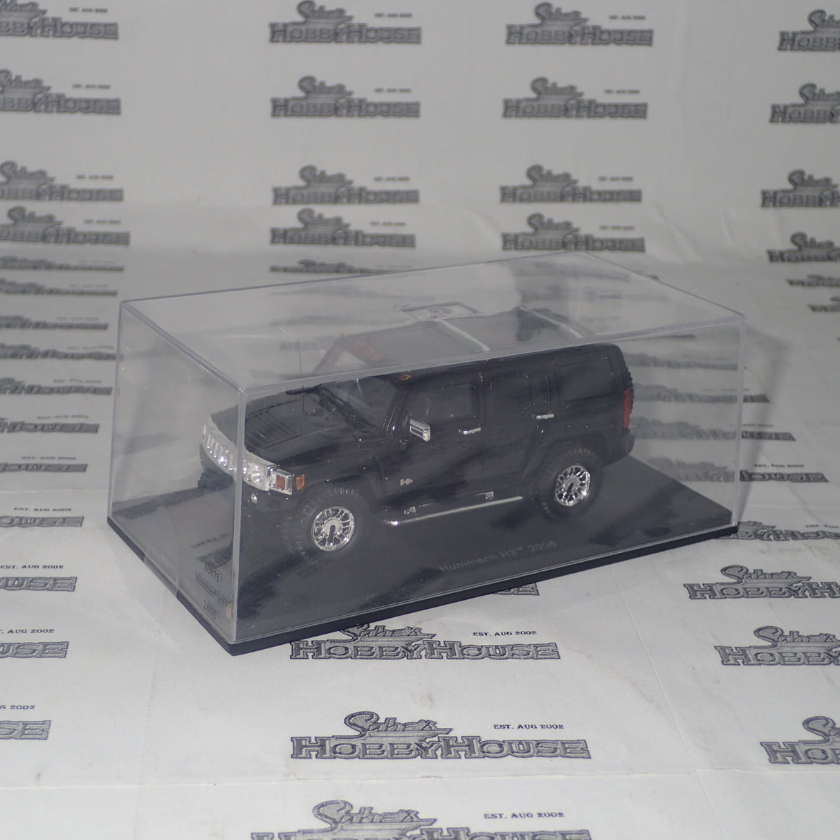 Spark Models S0873 - 1/43 Scale - Hummer H3 2006 in Black Scale Model Replica