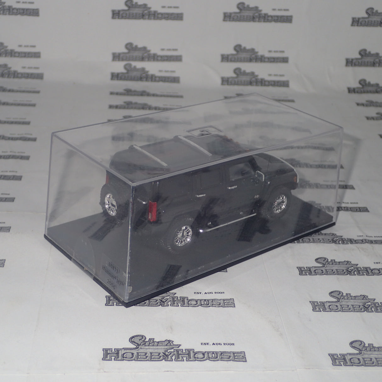 Spark Models S0873 - 1/43 Scale - Hummer H3 2006 in Black Scale Model Replica