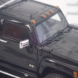 Spark Models S0873 - 1/43 Scale - Hummer H3 2006 in Black Scale Model Replica