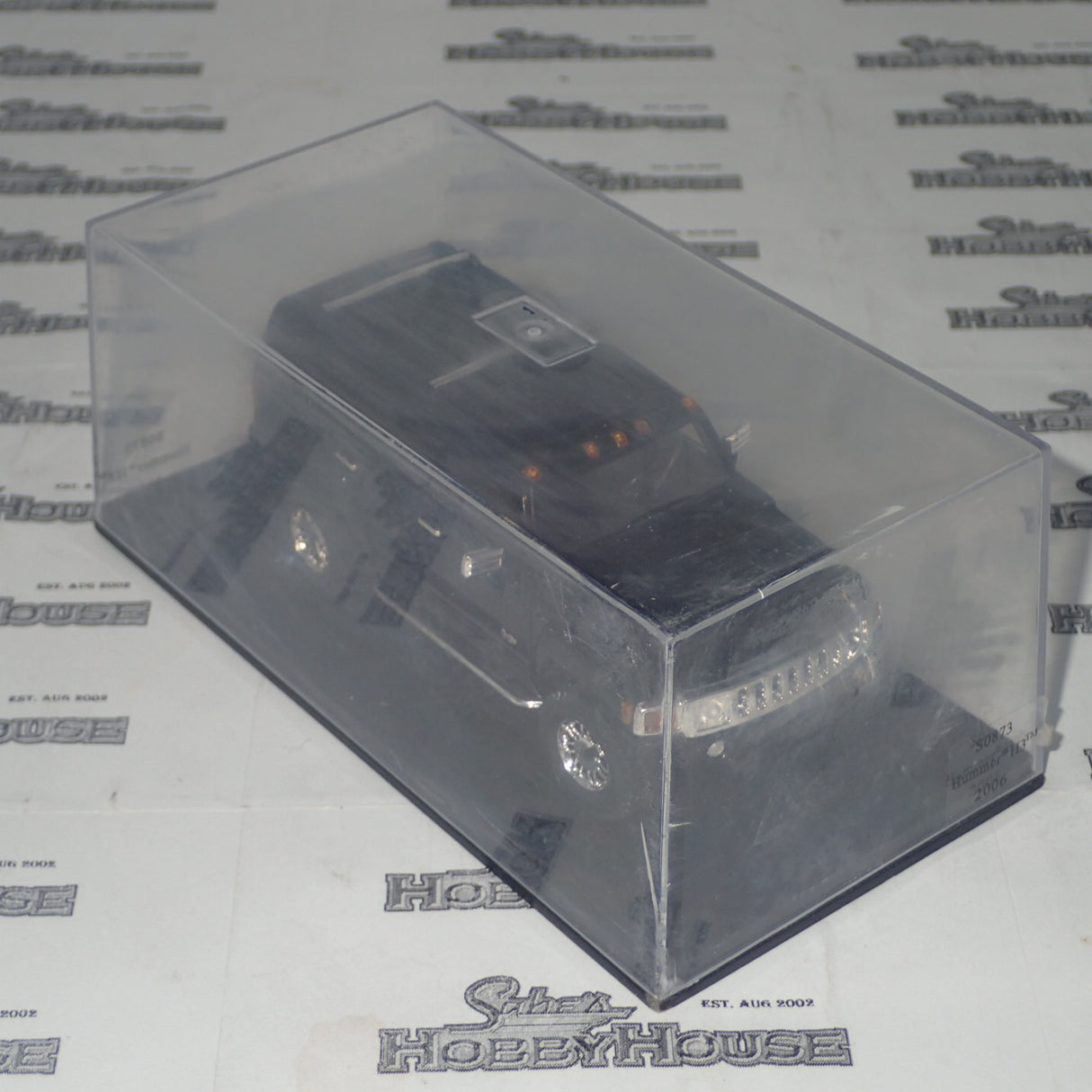 Spark Models S0873 D1 - 1/43 Scale - Hummer H3 2006 in Black Scale Model Replica