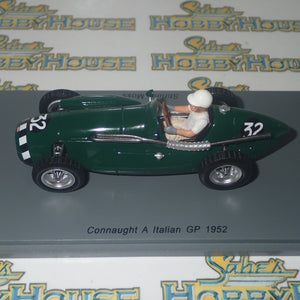 Spark Models S4808 - 1/43 Scale Connaught A Italian GP 1952 #32 Stirling Moss Resin Scale Model Replica