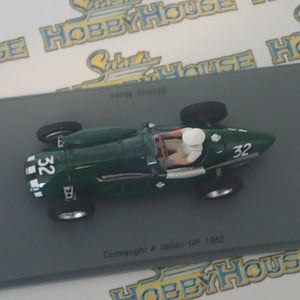 Spark Models S4808 - 1/43 Scale Connaught A Italian GP 1952 #32 Stirling Moss Resin Scale Model Replica