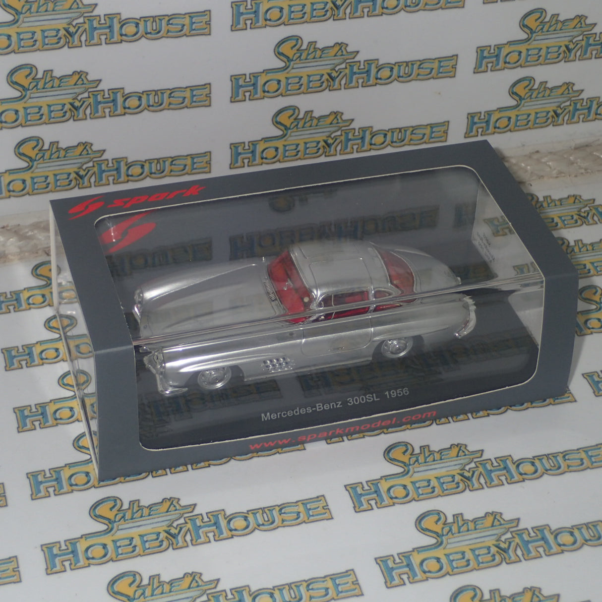 Spark Models S4958 - 1/43 Scale Mercedes-Benz 300SL 1956 Scale Model Replica