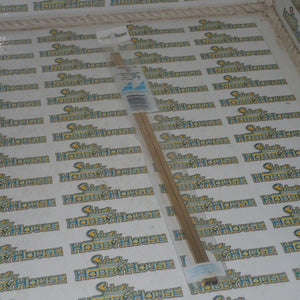 Albion Alloys SB2 M - Precision Metals Square Brass Tube (4.76mm X 0.353mm) 305mm Long