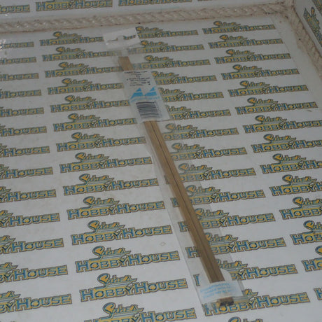 Albion Alloys SB2 M - Precision Metals Square Brass Tube (4.76mm X 0.353mm) 305mm Long