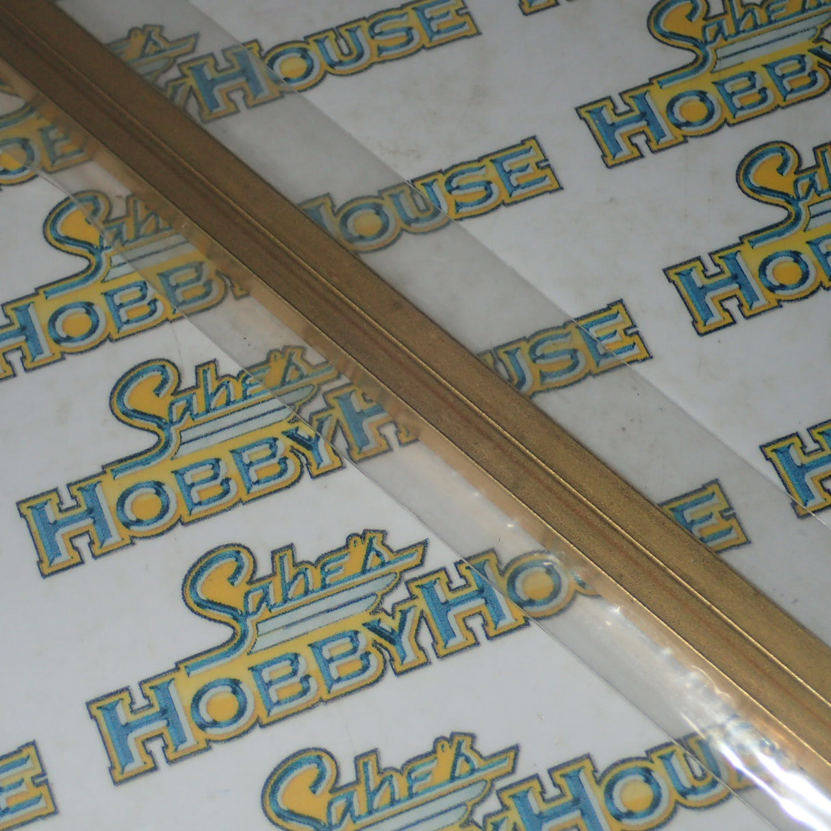 Albion Alloys SB3 M - Precision Metals Square Brass Tube (5.55mm X 0.353mm) 305mm Long