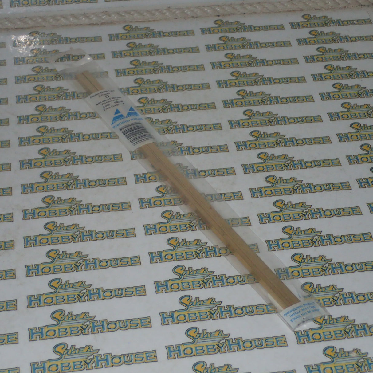 Albion Alloys SB3 M - Precision Metals Square Brass Tube (5.55mm X 0.353mm) 305mm Long