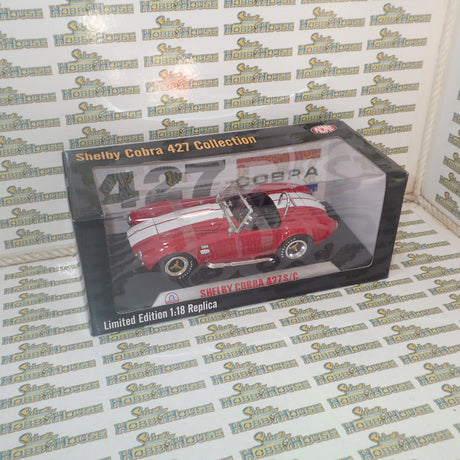 Shelby Collectibles SC-122 - 1/18 Scale 1965 Shelby Cobra 427 S/C - Red