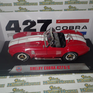Shelby Collectibles SC-122 - 1/18 Scale 1965 Shelby Cobra 427 S/C - Red
