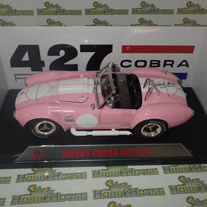 Shelby Collectibles SC-114 - 1/18 Scale 1965 Shelby Cobra 427 S/C - Pink