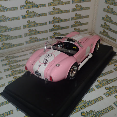 Shelby Collectibles SC-114 - 1/18 Scale 1965 Shelby Cobra 427 S/C - Pink