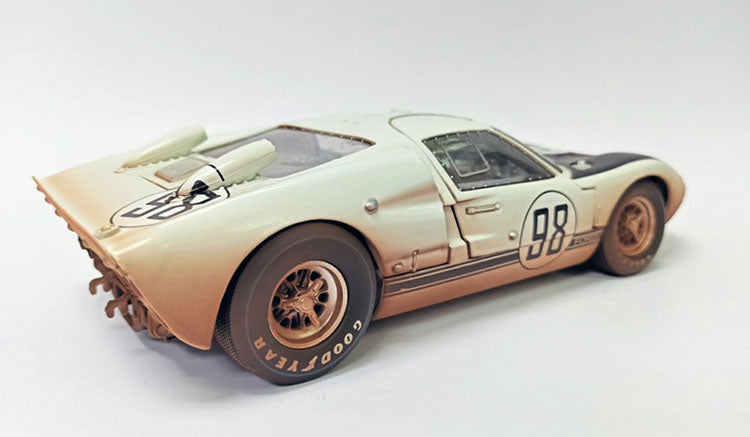Shelby Collectibles SC-415R - 1/18 Scale #98 FORD GT40 MKII - DAYTONA 24 HOURS - 1ST PLACE - AFTER RACE