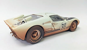 Shelby Collectibles SC-415R - 1/18 Scale #98 FORD GT40 MKII - DAYTONA 24 HOURS - 1ST PLACE - AFTER RACE