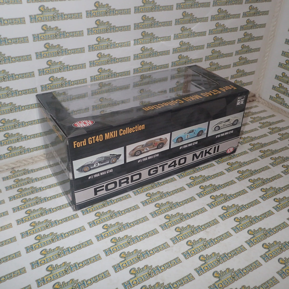 Shelby Collectibles SC-415R - 1/18 Scale #98 FORD GT40 MKII - DAYTONA 24 HOURS - 1ST PLACE - AFTER RACE