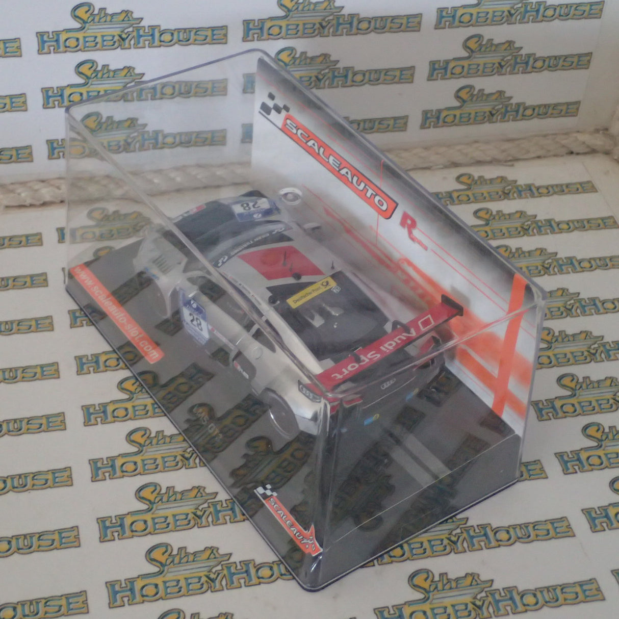 Scaleauto SC-6163R - 1/32 Scale - Audi R8 LMS GT3 24h Nurburgring 2015 #28 R Chassis Slot Car