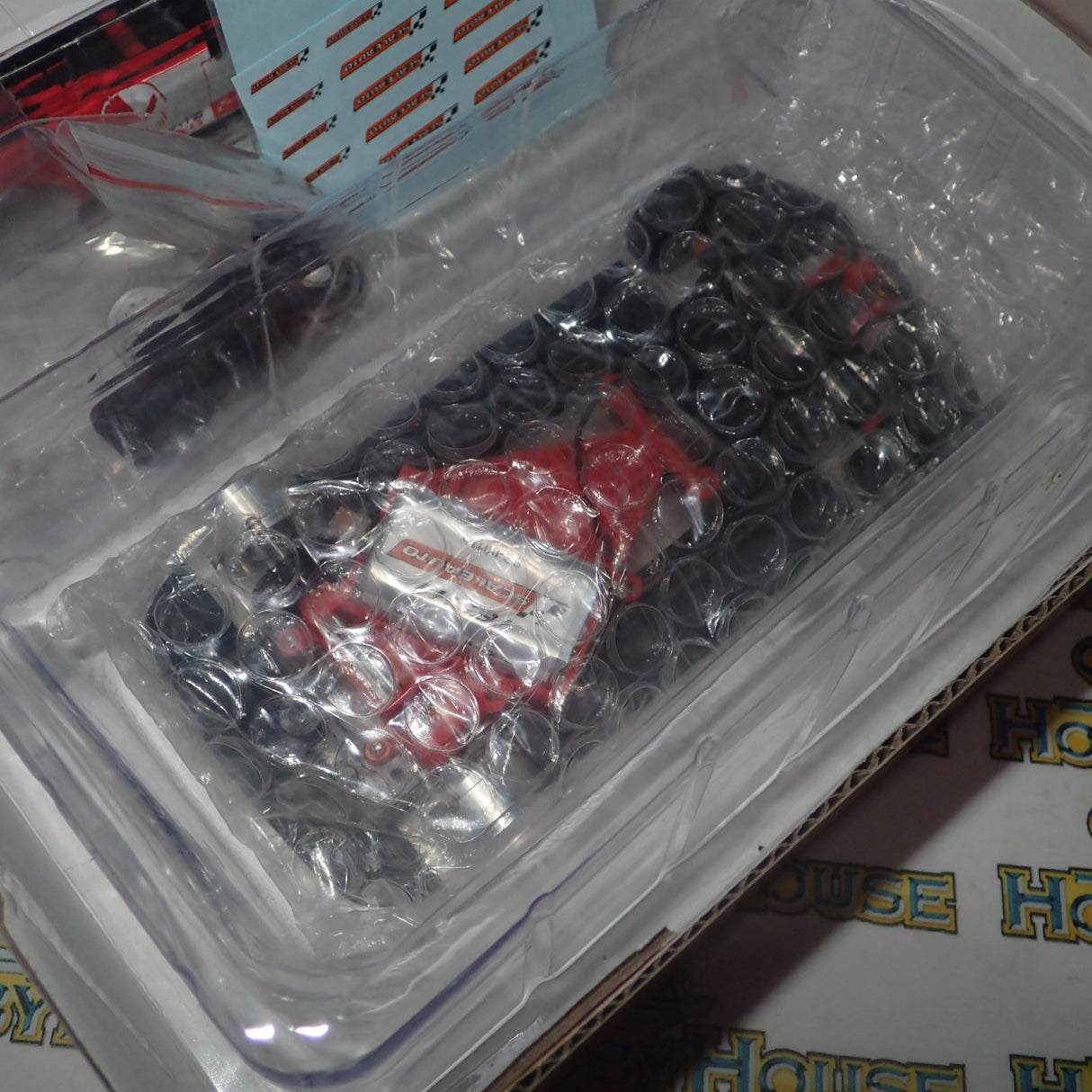 ScaleAuto SC-6179a - 1/32 Scale 2017 Chevrolet Corvette C7R GT3 Cup Edition White / Red R-Version Slot Car