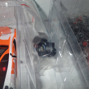 ScaleAuto SC-6179d - 1/32 Scale 2017 Chevrolet Corvette C7R GT3 Cup Edition Orange / White R-Version Slot Car