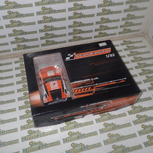 ScaleAuto SC-6179d - 1/32 Scale 2017 Chevrolet Corvette C7R GT3 Cup Edition Orange / White R-Version Slot Car