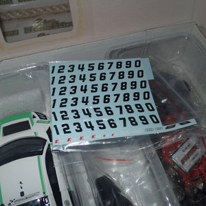 Scaleauto SC-6180c - 1/32 Scale Audi R8 LMS GT3 Cup 2017 in White/Green Slot Car