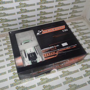 Scaleauto SC-6180c - 1/32 Scale Audi R8 LMS GT3 Cup 2017 in White/Green Slot Car