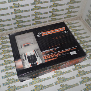 Scaleauto SC-6180d - 1/32 Scale Audi R8 LMS GT3 Cup 2017 in White/Orange Slot Car