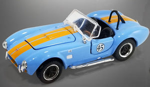 Shelby Collectibles SC-705-45 - 1/64 #45 1965 Shelby Cobra 427 S/C - Gulf Colors