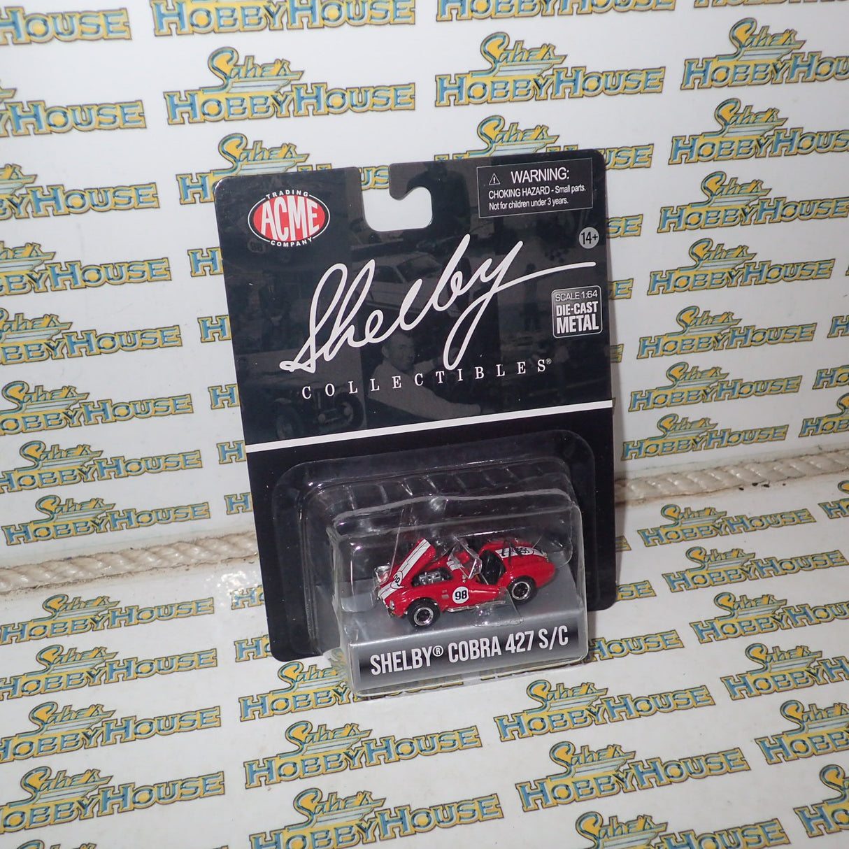 Shelby Collectibles SC-705-50 - 1/64 #98 1965 Shelby Cobra 427 S/C - 50th Anniversary